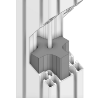 56-210-0 MODULAR SOLUTIONS DOOR PART 90MM X 90MM LEAD COUNTERWEIGHT - ANSI 40